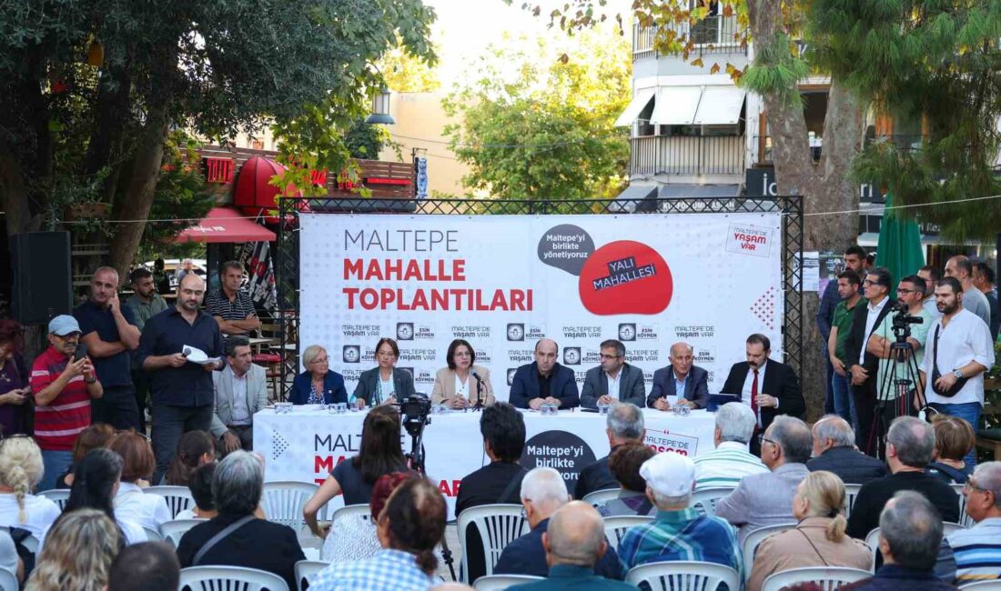 MALTEPE BELEDİYE BAŞKANI ESİN