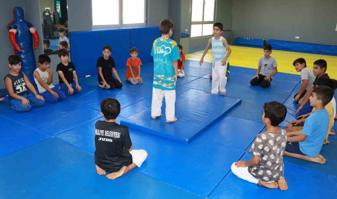 ŞANLIURFA’DA MİNİKLER JUDO KURSU