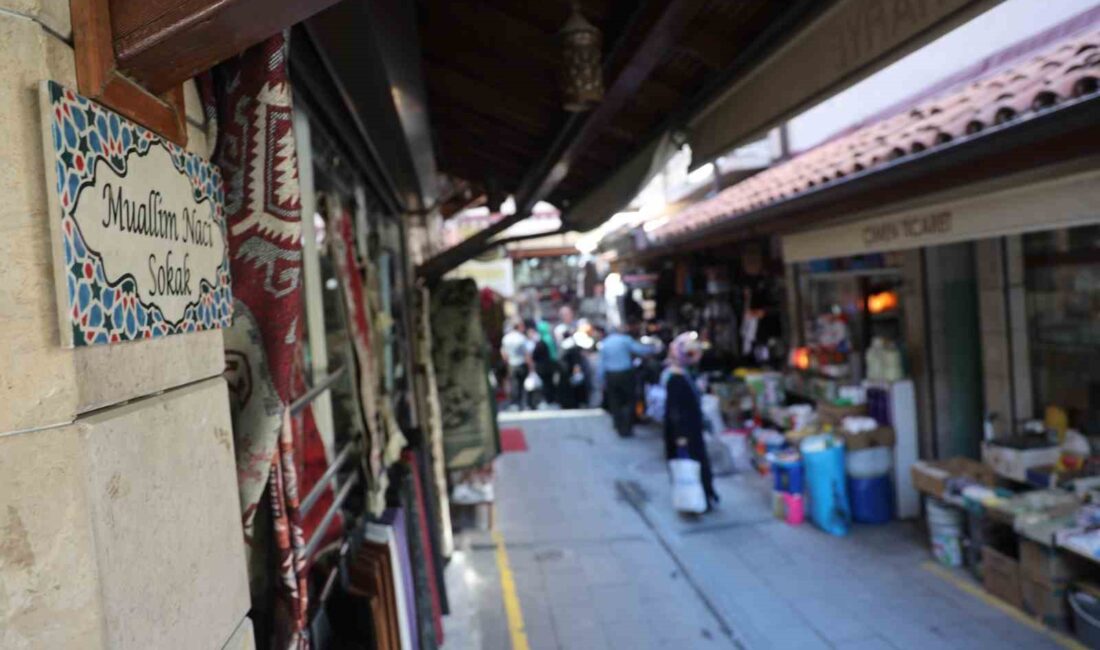 KONYA’NIN TARİHİ BEDESTEN ÇARŞISINDA